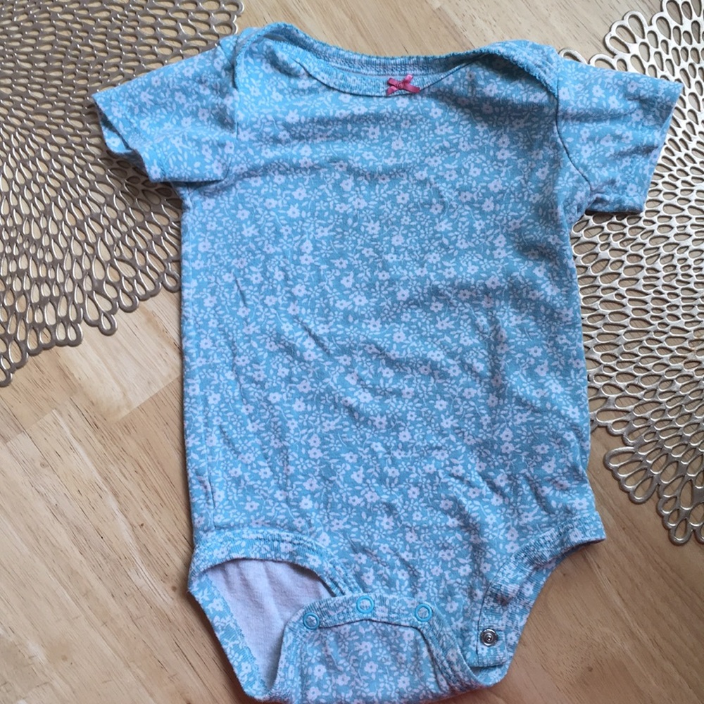 Baby Girls Short-sleeve Onesie